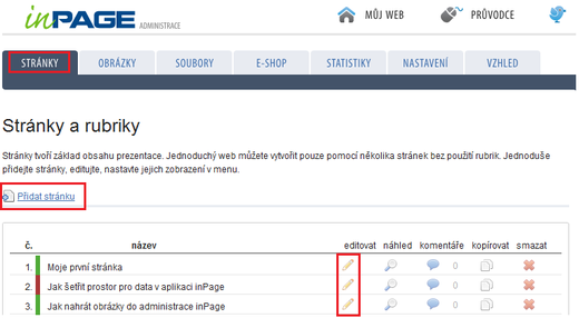 Tvorba adresy 1 (normální)
